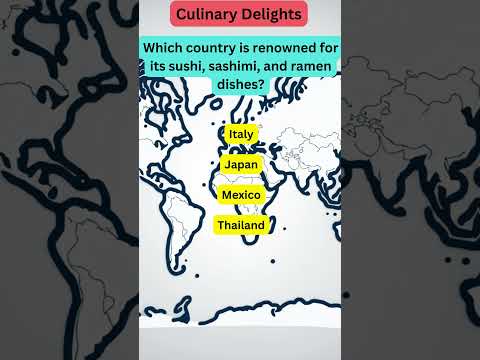 Trivia || Culinary Delights || 1   #geographychallenge #countryfacts #culturalexploration