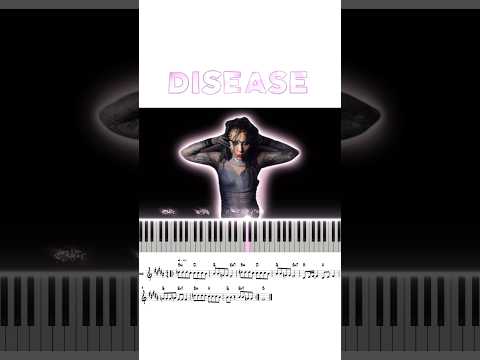 Lady Gaga - Disease (Piano Tutorial)