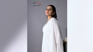 Cotton Summer Salwar Kameez in White and Off White with Lace work - 1979536