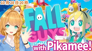 【Fall Guys】ピカミィちゃんとコラボ！【クレア先生/天野ピカミィ】