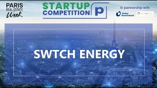 SWTCH Energy CEO, Carter Li, at Propel by MIPIM Startup Competition 2020 finals