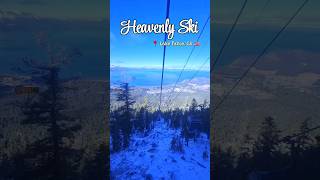 #HeavenlySki #LakeTahoe #TravelandMusic #MacG #fyp