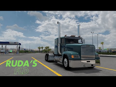 MOD REVIEW | FREIGHTLINER FLD | RUDA | AMERICAN TRUCK SIMULATOR