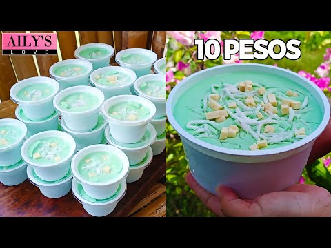 DINUDUMOG MASARAP NGAYONG SUMMER PATOK NA PANGNEGOSYO - BUKO PANDAN ICE CREAM!