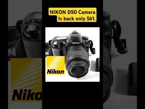 Nikon D50 ccd film like sensor DDLR Camera only $61 enjoy beautiful photography  #nikon #photography