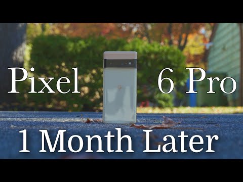 Pixel 6 Pro Review: One Month Later - Battery Life, Cameras, Software!