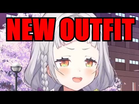 Shion Reveals New School Uniform Outfit With Cat Girl Hoodie!【Hololive】