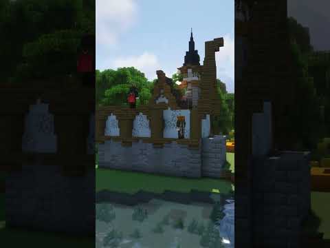 Minecraft: Medieval Apiary Speedbuild #shorts