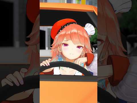 車のクラクションで音楽を奏でるホロライブEN #渋滞 #hololive #hololiveenglish  #小鳥遊キアラ #森カリオペ #memes