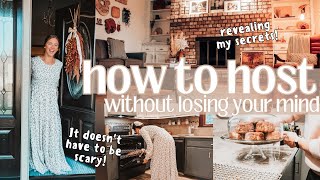 MY HOSTING ROUTINE | Holiday Hosting tips and tricks | HELLO HOMEMAKER