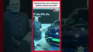 PM Modi takes tour of Bharat Mobility Global Expo 2025