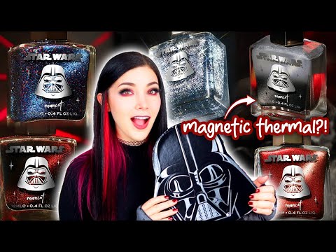 Mooncat x STAR WARS Join the Dark Side Nail Polish Swatch and Review! || KELLI MARISSA