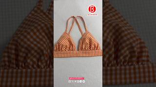 How to make cool summer slings, Cool camisole bra Sewing Tutorial Part 01