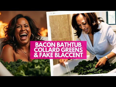 Kamala’s DISRESPECTFUL Fake Accent & Bathtub Collard Greens, She’s TROLLING Black People!