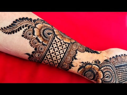 LOHRI special stylish mehandi designs |new latest indo arabic henna designs |patch mehndi