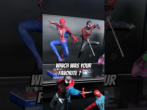 Hot Toys Spider-Verse Collection UPDATE #shorts #youtubeshorts #hottoys #spiderman #marvel #gaming