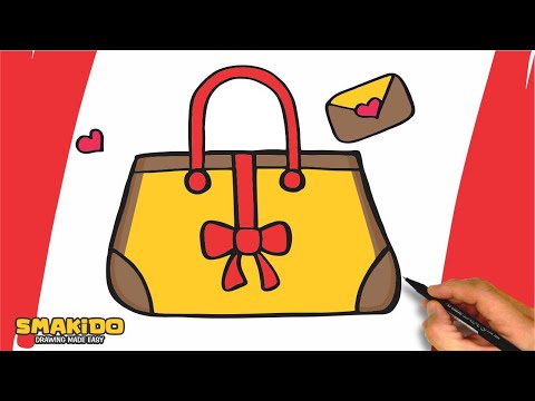 How to Draw a Handbag and Purse in a Few Easy Steps