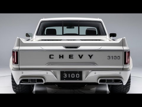 "New 2025 Chevy 3100 Pickup is Officially Unveiled: The Iconic Classic Reborn!"