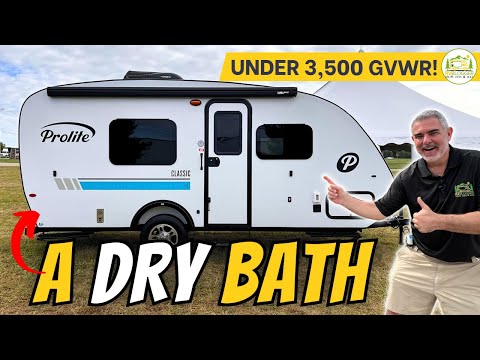 3 Small Camper Trailers with Bathrooms Under 3,500 lbs