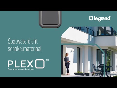 Plexo™ IP55 spatwaterdicht schakelmateriaal