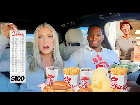 Letting Fast Food Employees DECIDE What We Eat for 24 HOURS (IMPOSSIBLE FOOD CHALLENGE)