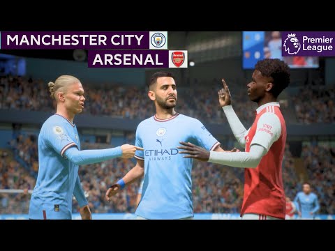 Manchester City vs Arsenal | Premier League 22/23 | FIFA 23 #mciars