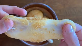 【ASMR】Make soft and chewy Kinako Mochi 키나 코 떡 in 5 minutes  | Hoochu's Kitchen