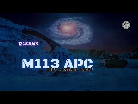 M113 APC Tank Sleep Sounds ⨀ Relaxing Ambiance for Deep Sleep