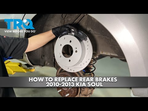 How to Replace Rear Brakes 2010-2013 Kia Soul