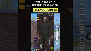 Free fire lag fix full vbot config 2023 | Ob 38 update lag fix #freefirelagfixconfig #freefirelag