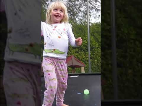 Water Balloons on a Trampoline