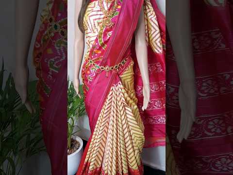 Latest ikkat pochampally saree #ikkatsarees #sarees #silksarees  #shorts