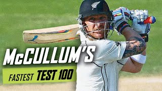 2016 | Brendon McCullum's fastest test 100 - world record