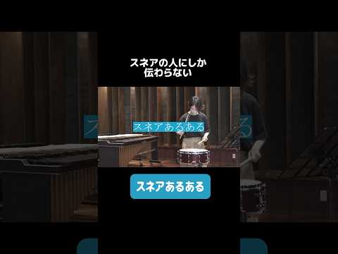 【吹奏楽】スネアあるある#吹奏楽#あるある #スネア