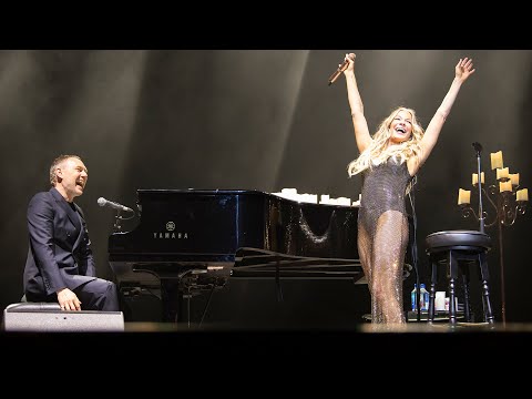 leann rimes & david gray ~ snow in vegas (live at the o2, london)