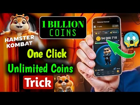 Hamster kombat How to Get 1 BILLION More Coins One Click | Hamster kombat Unlimited Coins