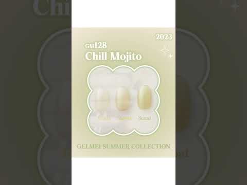 【GelMe1】2023年夏限定色✨GM128 Chill Mojito