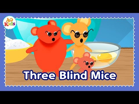 Three Blind Mice | Nursery Rhyme