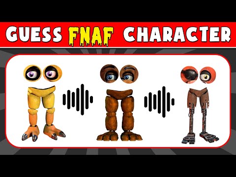 Guess The FNAF Character by Voice & Eyes + Feets | Fnaf Quiz - Five Nights at Freddy's 2024