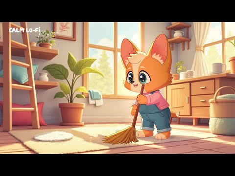 Cleaning Chill Day🧹 Playlist of Happy Weekend Lofi Beats 🎧 cute & relaxing music 🌟 [Lofi Hip Hop]