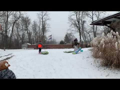 Snow Day!!! Sledding!!!