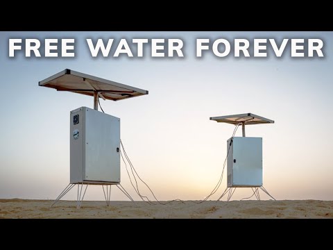 How Solar Powered Machines are Making Free Water in the Sahara Desert