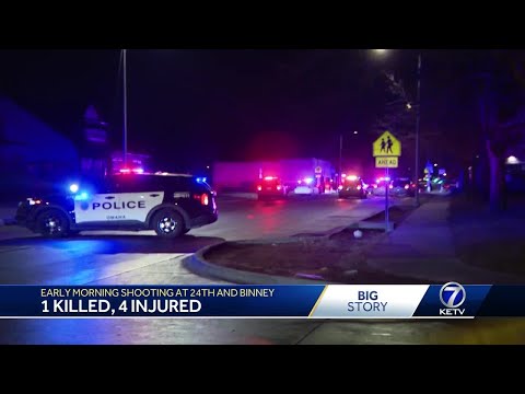 Early morning Omaha shooting leaves one dead, four injured