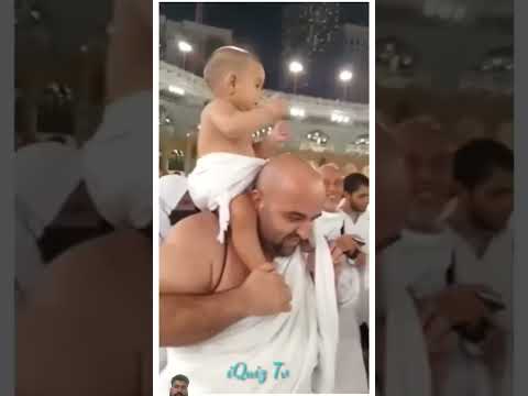 Labaik Allah Huma Labaik MashAllah #baby #hajj #hajjmemories