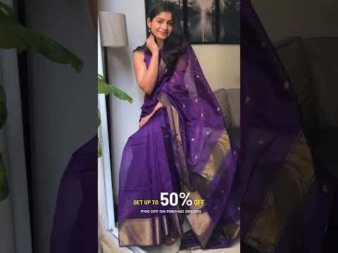 ✨ Charm of Handloom Maheshwari Silk Sarees | Lajreedesigner ✨