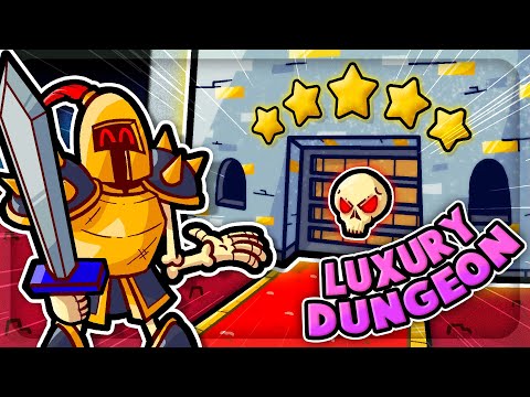 I Created a 5-STAR DUNGEON In Dungeon Tycoon