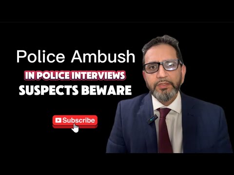 Police Ambush - Understanding the PEACE model of interviewing suspects