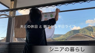 31【シニアの暮らし】夫との休日と穏やかな平日ライフ＊空っぽの冷蔵庫に食材８日分の補充＊使えない椅子の復活＊義母の面会と８月分入院費＊穏やかに過ごす平日の幸福感