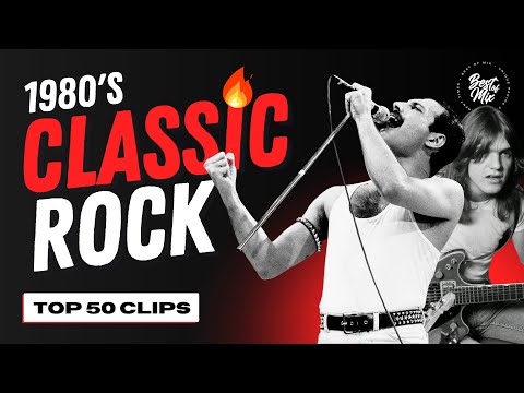 Best of Classic Rock Songs of 80s [ TOP50 ] 1980s Rock Hits