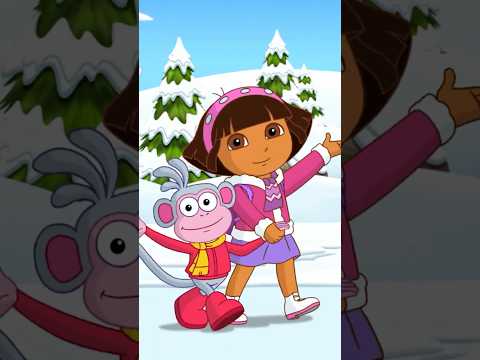 sing about winter with Dora! #shorts